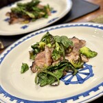 傳 - 豚肩と春のお野菜