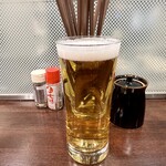 立ち呑み食堂 あづま - 生ビール