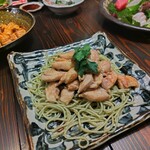 Shunsouan - 鶏＆ジェノベーゼパスタ