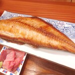 天然本マグロ専門店 司 - 伴助のホッケ