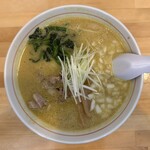 Aotaketeutisanoramen kazuya - カレー担々麺(ぱっと見、家系ラーメンっぽい？)