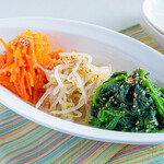 岛蔬菜韩式拌菜3种拼盘