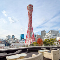 オーシャンプレイス - 神戸ポートタワーを正面にのぞむ特等席