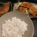 からかさ - 肉満載ですが、その前におでん完食!