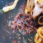 麺や 青雲志 - 唐辛子がたっぷり