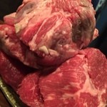 肉山 - 午肉ランプのかたまり