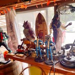 カフェアンドダイナー 古民家66 とっとっと - どさくさに紛れて仮面ライダーやルパン(^^)