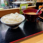 toro-ritonjirumeshiyaoshokudou - 【豚汁めし ごはん 並】(¥700)