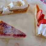 キャナリィ・ロウ - 苺タルト、ラズベリーのチーズケーキもとても大好きなのですが、紅茶のタルトは初めていただきました。香りが良く美味しいです。