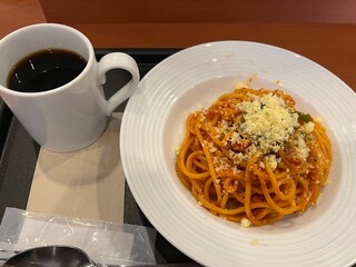 カフェ・ベローチェ - 王道ナポリタンセット(ブレンドコーヒー)！