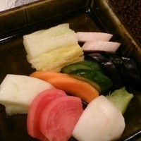 鰻割烹 伊豆栄 本店 - お新香