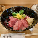 Sushi Kiraku - ●天然本鮪中トロ丼