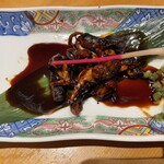 お福寿司 - 鰻のキモ焼き