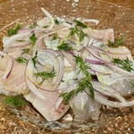 レストラン rondo - 太刀魚のカルパッチョ