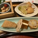 京懐石 美濃吉 そごう横浜店 - 前菜　季節の彩り盛り