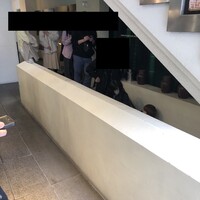 中華旬彩 森本 - 日曜　12時30分頃　階段上地上まで並ぶ。