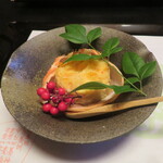 三養荘 - ズワイ蟹玉素焼き