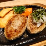 レストラン本陣 - ハンバーグ２個