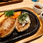 レストラン本陣 - ハンバーグ２個