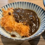 斗香庵 OJIMA - カツカレーご飯少なめ