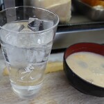 まるしん - 芋焼酎水割り