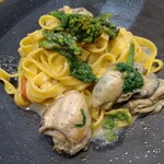 Sare - 牡蠣と菜の花のパスタ