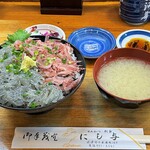 にし与 - するが丼（1450円）