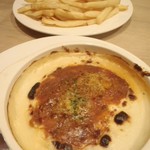 ガスト - ミートドリア、山盛りポテト