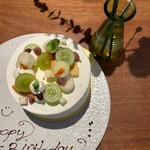 BISTRO La ratatouille - バースデーケーキ