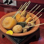 海ぼうず - 静岡おでん盛り合わせ（1091円）