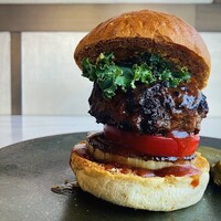 神戸牛のクラシックバーガー　with　フレンチフライ