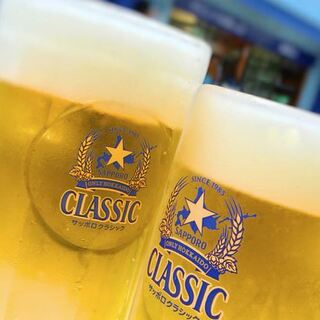 Enjoy local sake and Hokkaido limited beers and drinks! All-you-can-drink OK◎