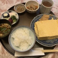 やげんぼり 赤坂店 - だし巻き卵定食