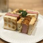 ペリカンカフェ - ハムカツサンド