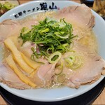 京都ラーメン 嵐山 - 花咲チャーシューメン （1280円）