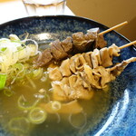 おふろcafe bijinyu - 肉おでん(680円）