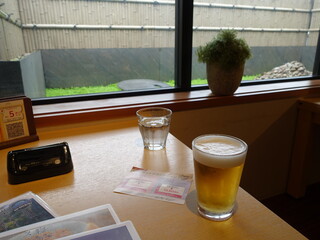 Ofuro Kafe Bijinyu - まずはビールで♪