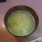 石焼ピビンパ食 - 野菜スープ