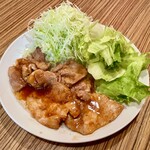 しょうが焼き　定食