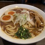 らーめんONE - 味玉旨辛らーめん 980円♪ 寒い日のイッピン 美味しくいただきました^ ^