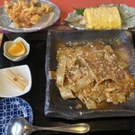 Taishouan - 栃木和牛ボロネーゼ蕎麦と追加で出汁巻卵とかき揚げ