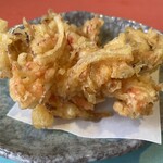 たいしょう庵 - 海老かき揚げ