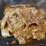 たいしょう庵 - 栃木和牛ボロネーゼ蕎麦