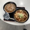 峠の釜めし おぎのや - 料理写真:天ぷら蕎麦と蕎麦替え玉の汁入り
