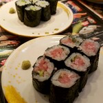 Gatten Sushi - 巻物ネギトロかな？マグロかな❓&カッパ巻き