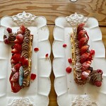 カフェ・ド・リオン パレット - プレミアムいちごのパリミルフィーユ