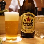 Yakitori Kadan - ◉瓶ビール：サッポロラガービール