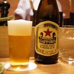 焼鳥火團 - ◉瓶ビール：サッポロラガービール