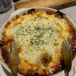 ＃カキもビールも生がスキ。 - 溶岩パスタなるもの。。。こんな映えものがある店自分じゃ選ばないよなー