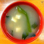 Kicchin Ariake - ワカメと豆腐の味噌汁